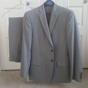 Calvin Klein Pinstripe Suit